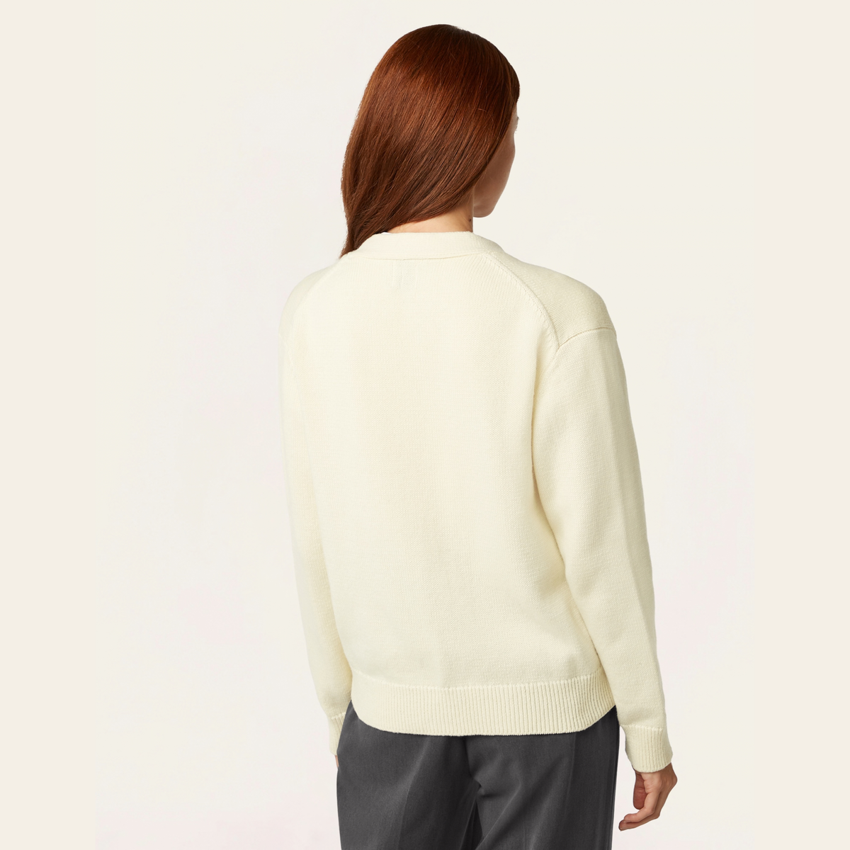 Heavy Seawool Cardigan - Off White