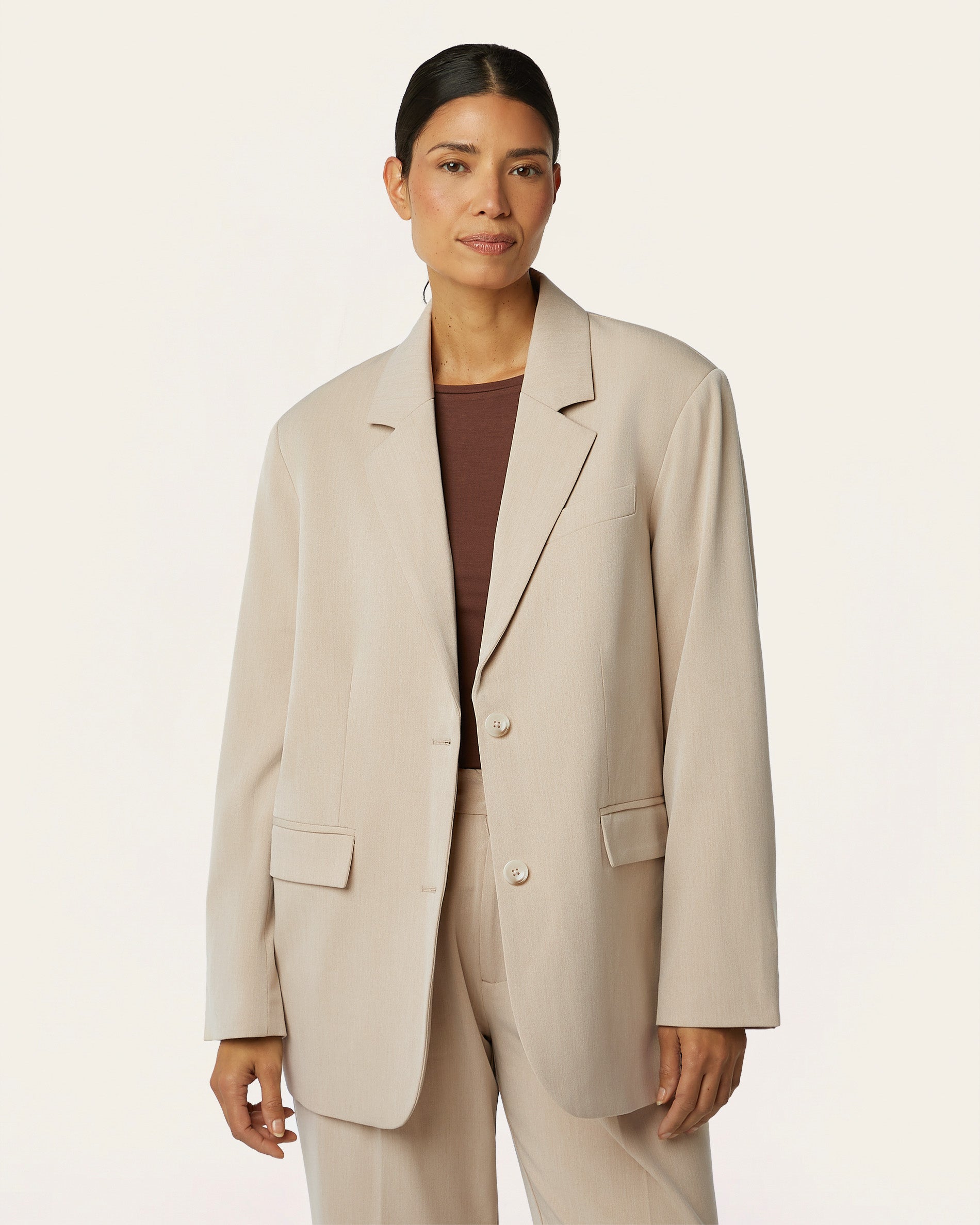 Signature Blazer - Sand