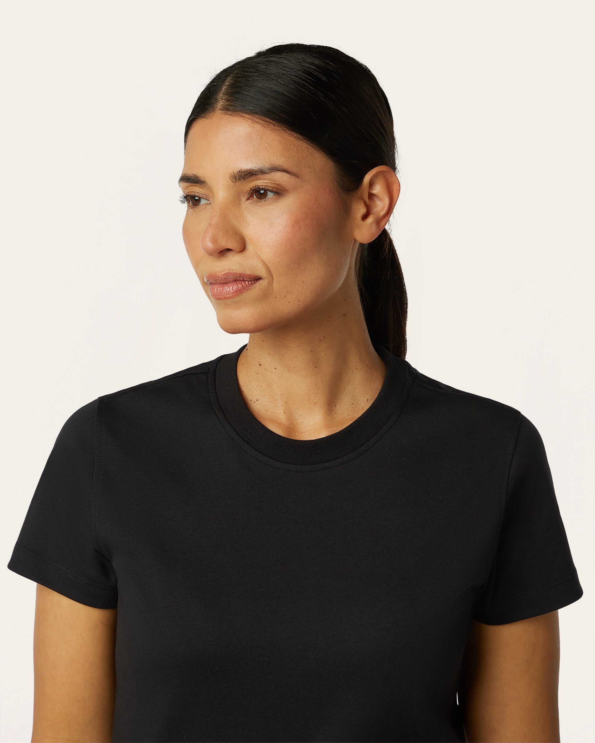 Interlock Slim T-shirt - Black