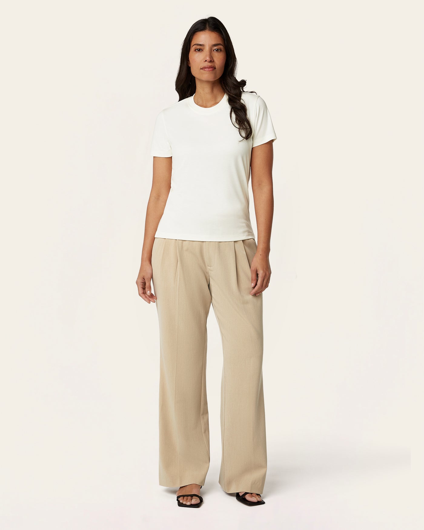 Interlock Slim T-shirt - Off white