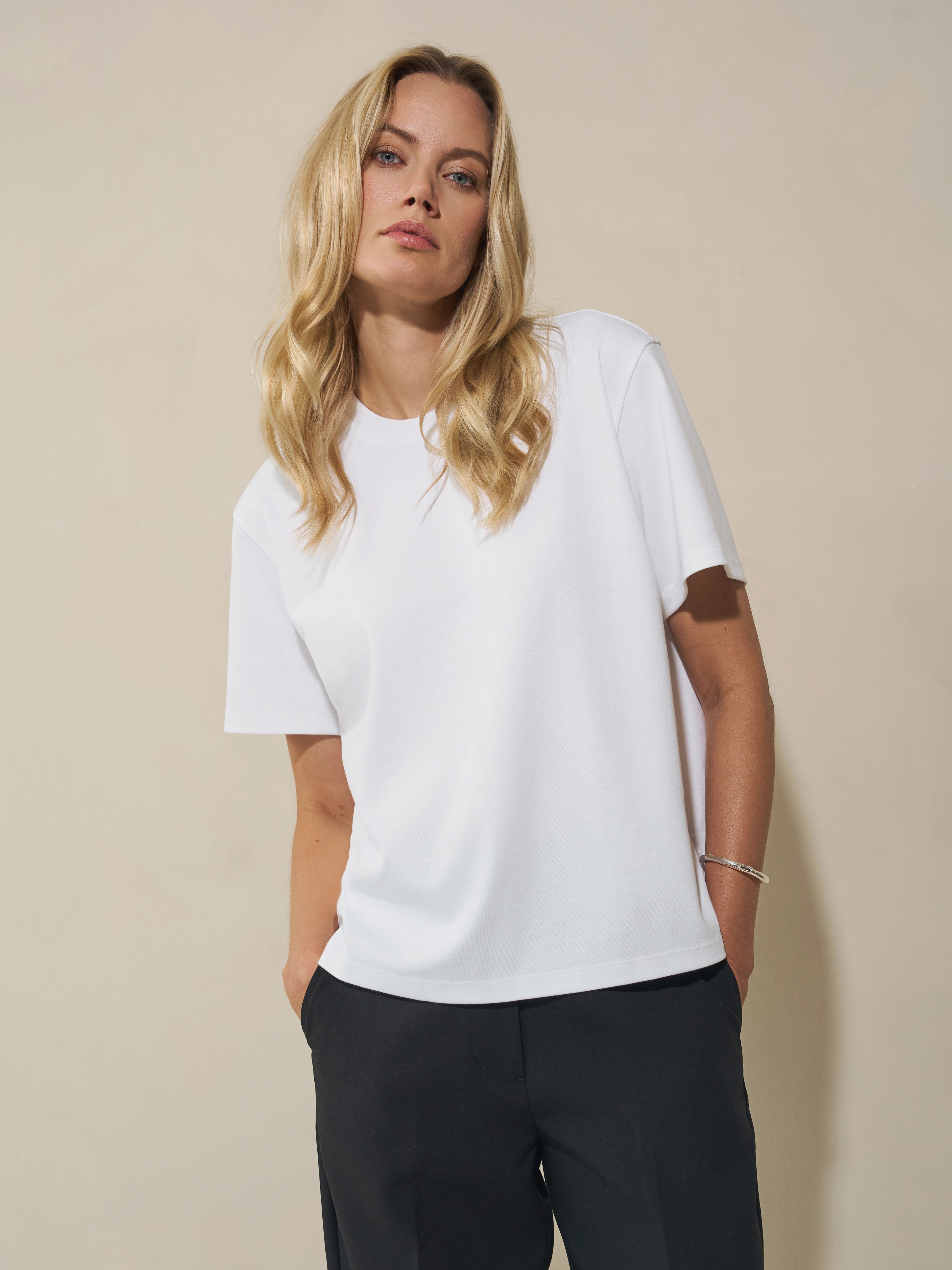 Boxy T-shirt - White