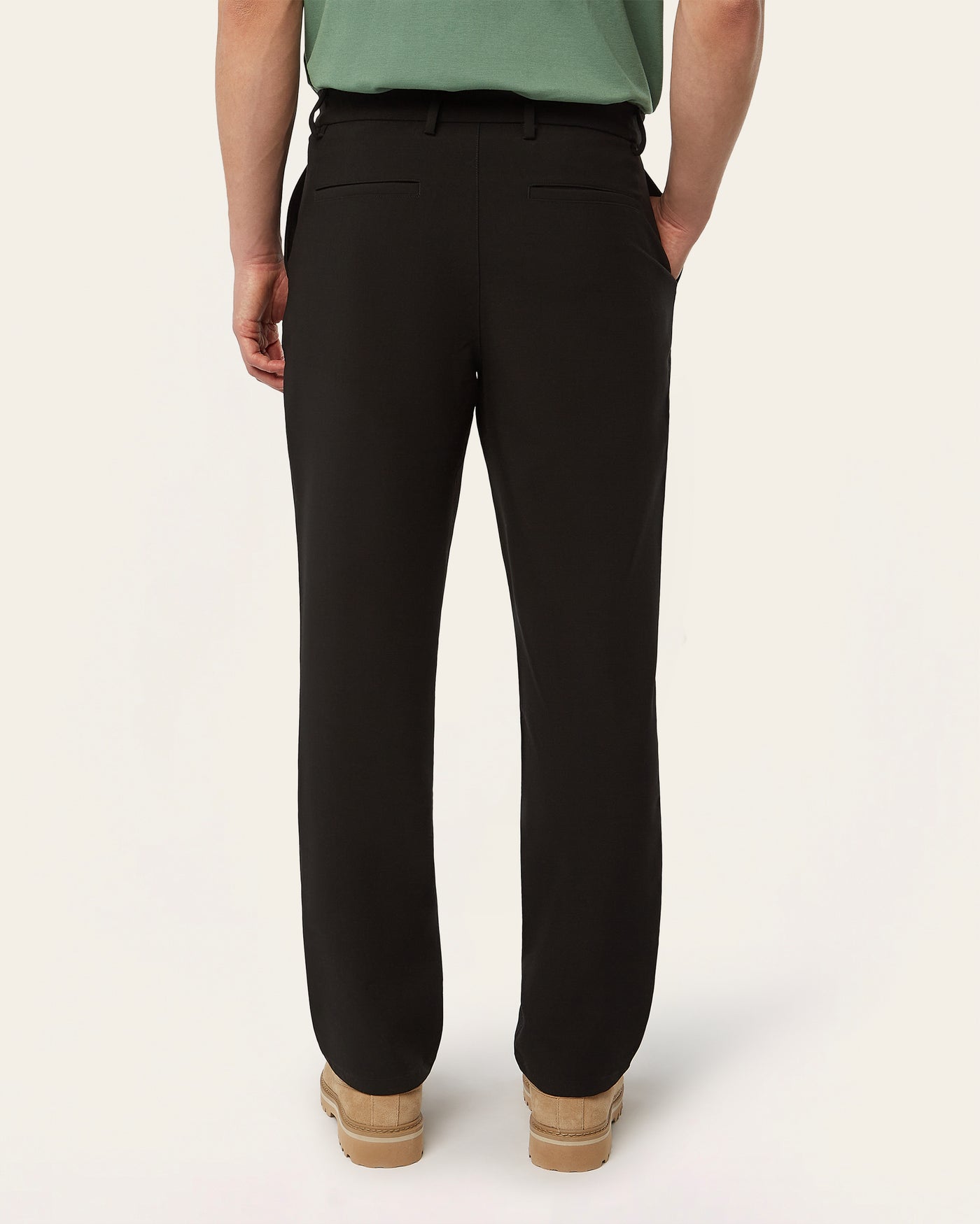 Straight pants Black