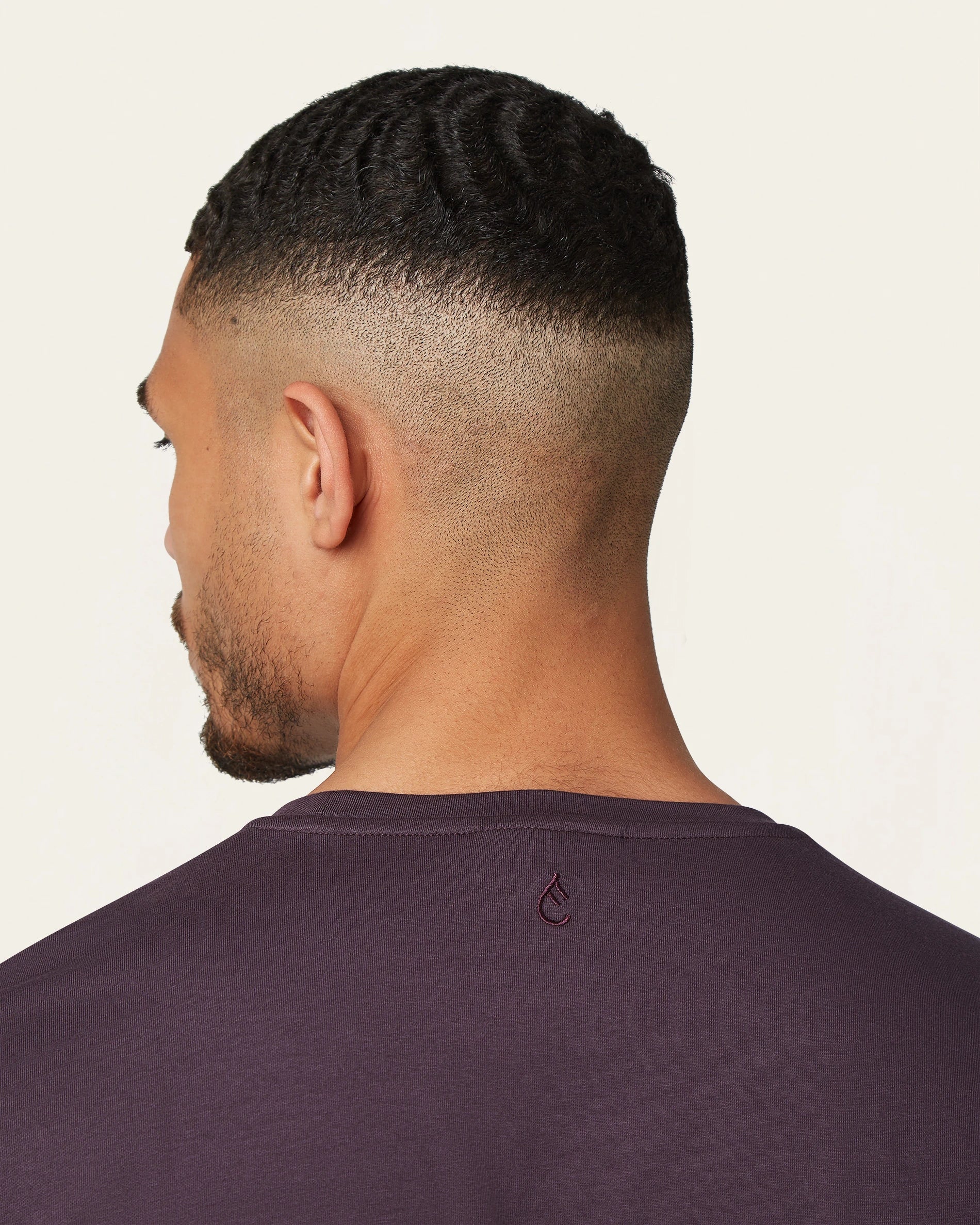 Seasonal t-shirt 2-pack bundle | Dark plum & Black