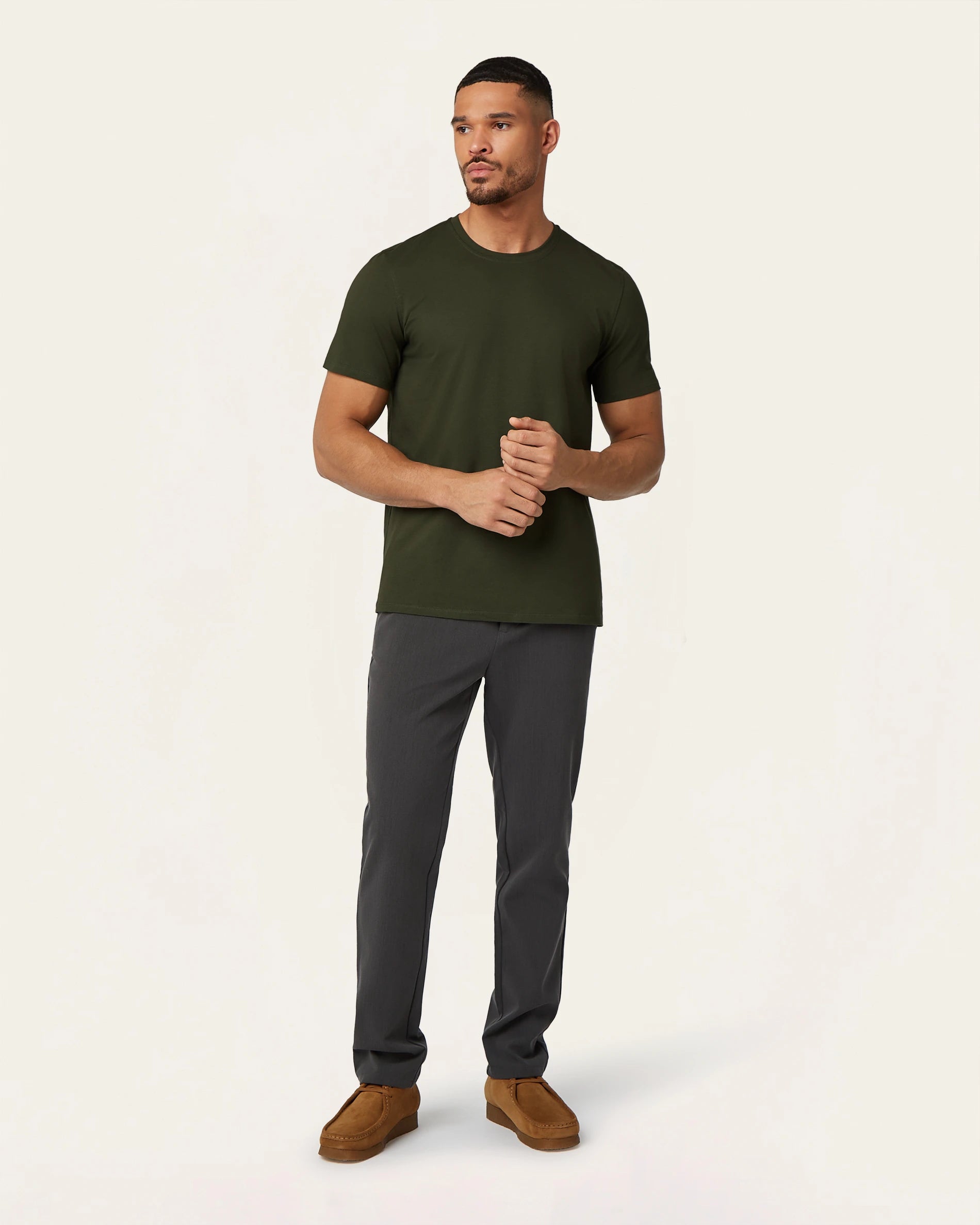 Seasonal t-shirt 2-pack bundle | Dark Green & Black