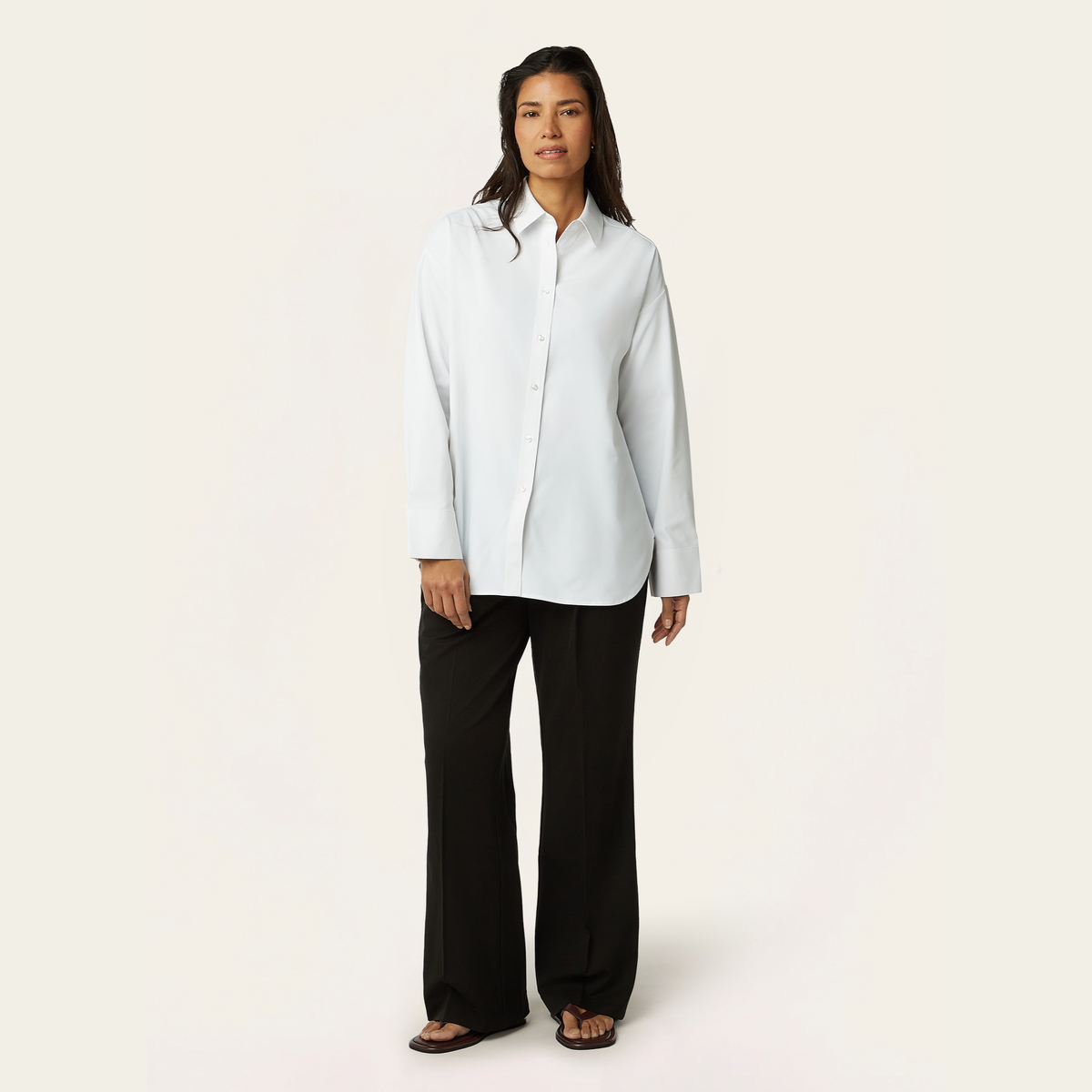 Relaxed Blouse - White