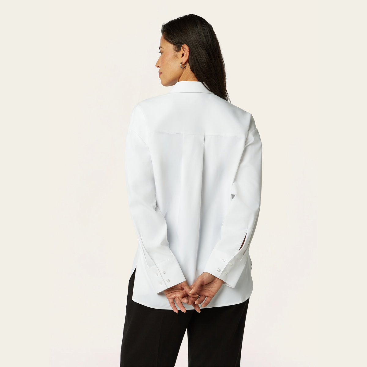 Relaxed Blouse - White