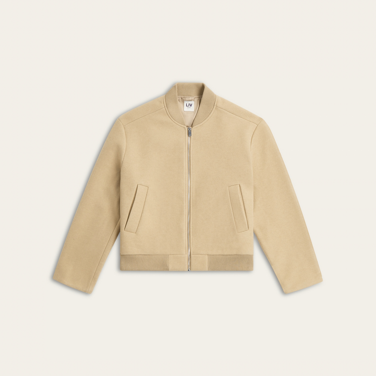 Bomber Jacket - Camel