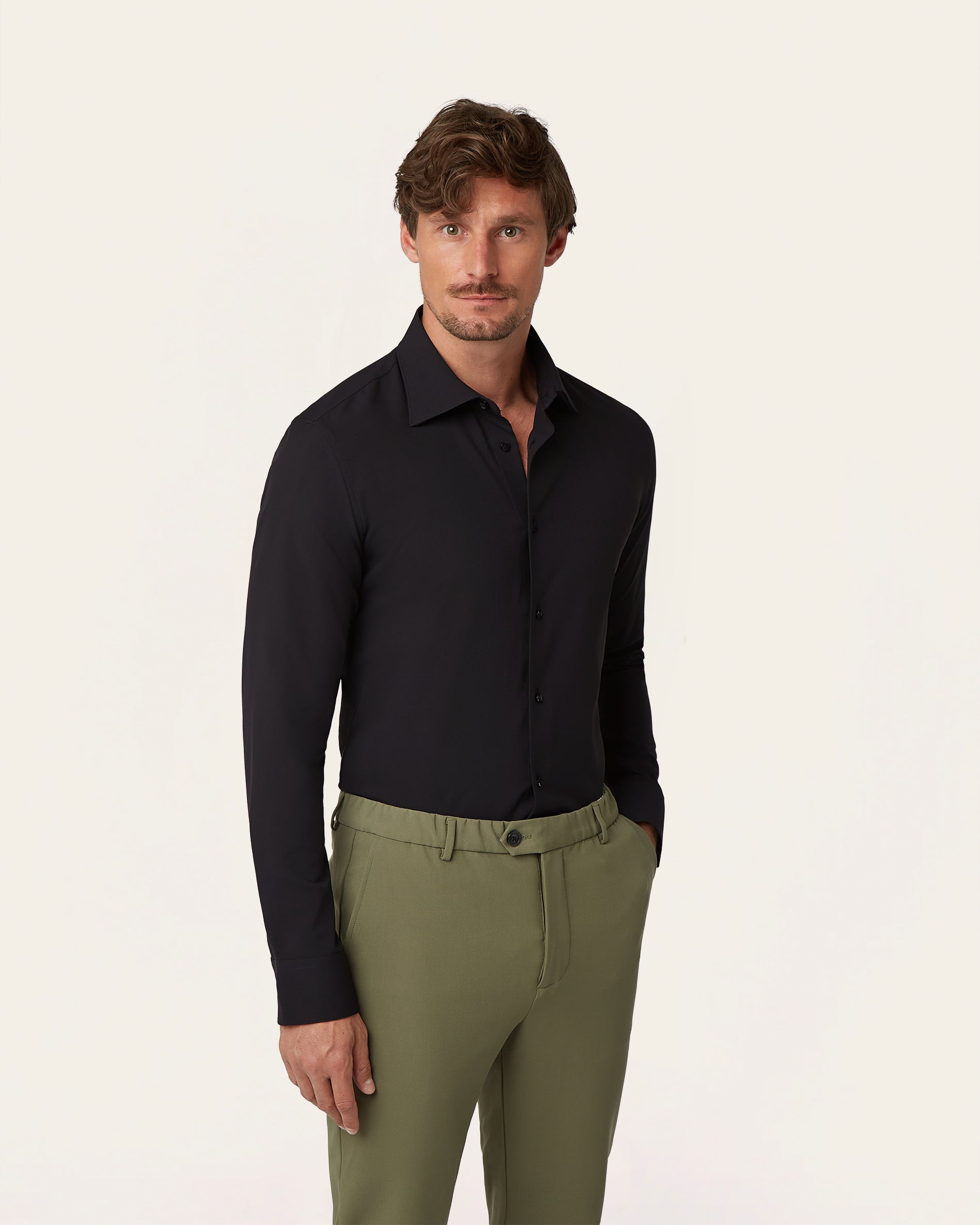 Classic Non-iron Shirt Black