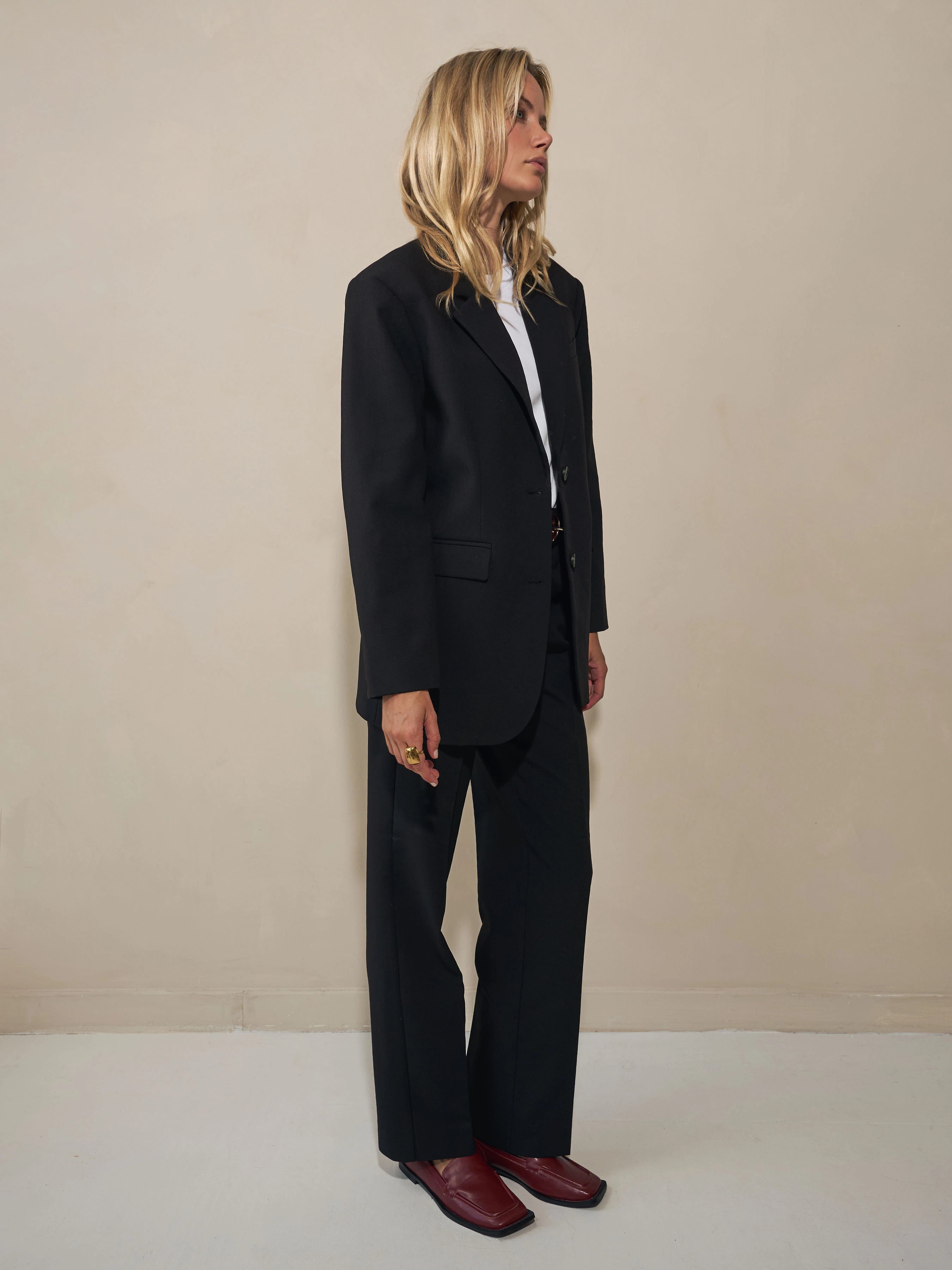 Oversized Blazer - Black